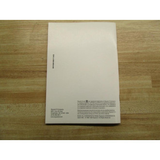 Square D VVDED397047US R699 Manual For Altivar 58 - Used