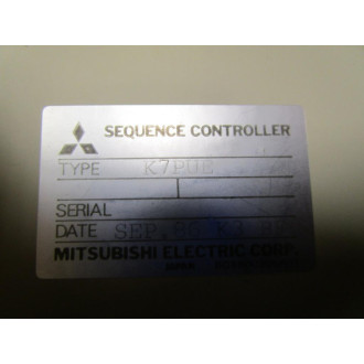 Mitsubishi K7PUE Sequence Controller Case Only - Used