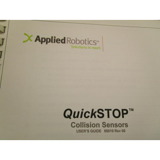 Applied Robotics 95010 User's Guide QS7-QS7500QS-AWFP & QS-AWSD - Used