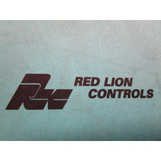 Red Lion Controls IMD11M-K Manual For Model IMD1 Apollo Meter - Used