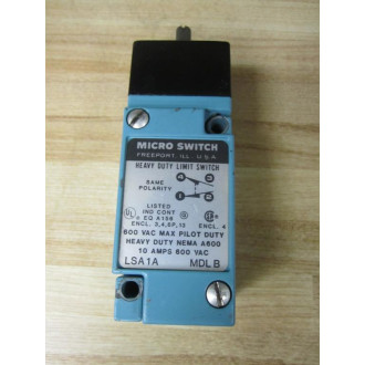 Micro Switch LSA1A Honeywell  Limit Switch Model B - Used