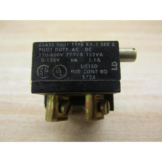 Square D 9001-KA1 Contact Block 9001KA1 - New No Box