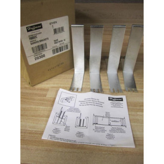 Hoffman F66BB2C Barrier Bracket (Pack of 4)