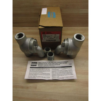 Crouse-Hinds EZS36 1" Hub Sealing Fitting