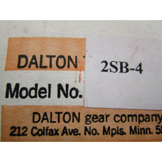 Dalton 2SB-4 Tensioner