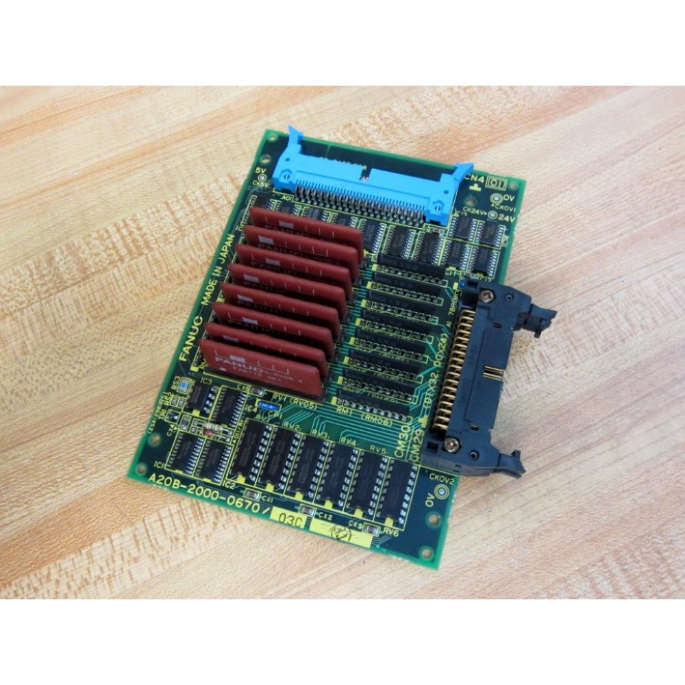 Fanuc A20B-2000-0670 IO PCB A20B-2000-067003C - Used