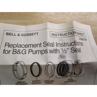 Bell And Gossett 11868 Seal Kit