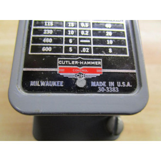 Cutler Hammer 10316H5875A Eaton Limit Switch