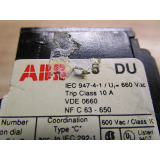 ABB 64407018L Overload Relay - Used