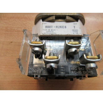 Allen Bradley 800T-H2KE8B Selector Switch