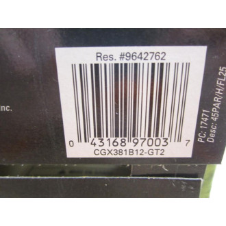 General Electric CGX381B12-GT2 PAR Lamp CAN NOT SELL