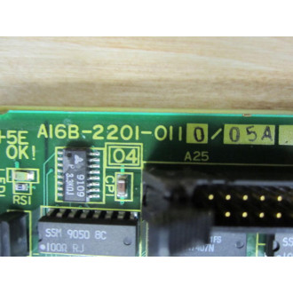 Fanuc A16B-2201-0110 Board A16B-2201-011005A-Missing Ic chip - Used