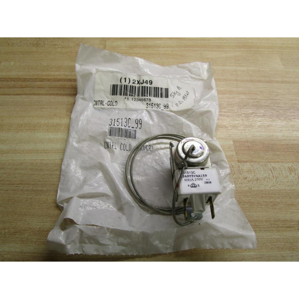 Grainger 31513C Cold Control Thermostat 3ART5VAA159