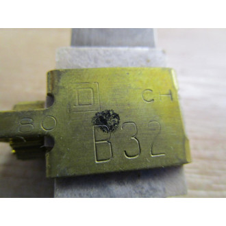Square D B32 Overload Heater  Element B.32 (Pack of 2) - Used