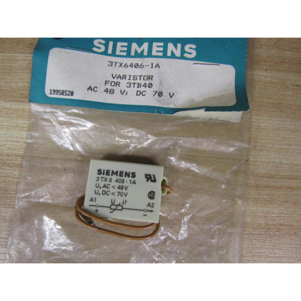 Siemens 3TX6-406-1A Tensioner 3TX64061A Varistor Only
