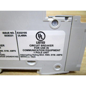 Siemens 5SJ4111-7HG41 Circuit Breaker 5 Amp 5SJ41117HG41 - New No Box