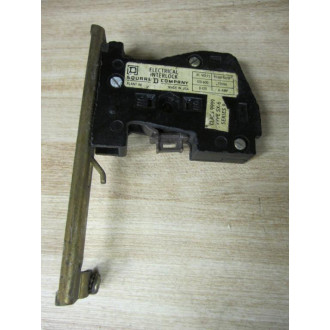 Square D 9999-SX-6 Interlock Missing ClipOld Style - Used