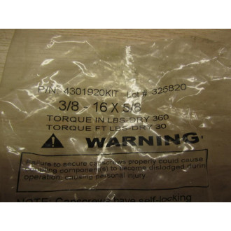 4301920KIT Bolt Set (Pack of 4)