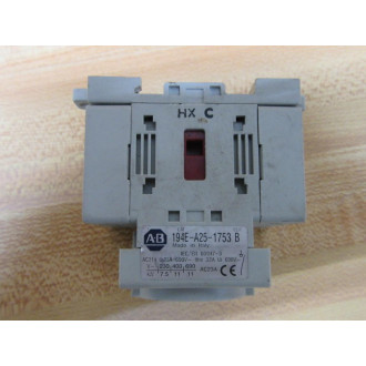 Allen Bradley 194E-A25-1753 Load Switch 194EA251753 - Used
