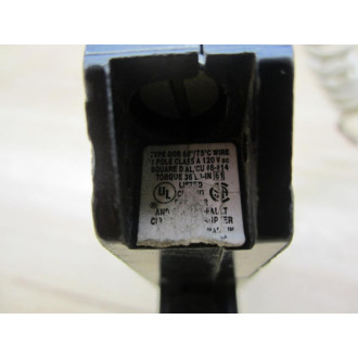 Square D QOB-115 Circuit Breaker 15Amp QOB115 WCoiled Wire - Used