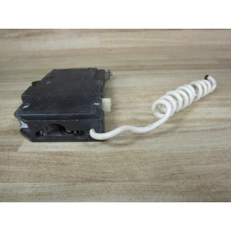 Square D QOB-115 Circuit Breaker 15Amp QOB115 WCoiled Wire - Used