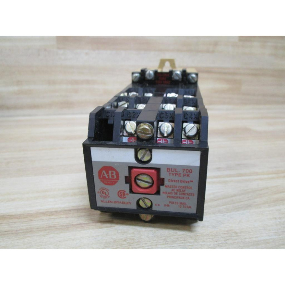 Allen Bradley 700-PK1200A1 Control Relay - Used