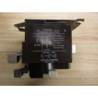 Cutler Hammer C300DN3 Eaton Overload Relay - Used