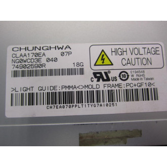 Chunghwa CLAA170EA-07P Display - New No Box