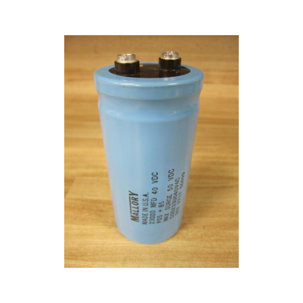 Mallory CGS233U040V4C Capacitor 362 9717 56699 - Used