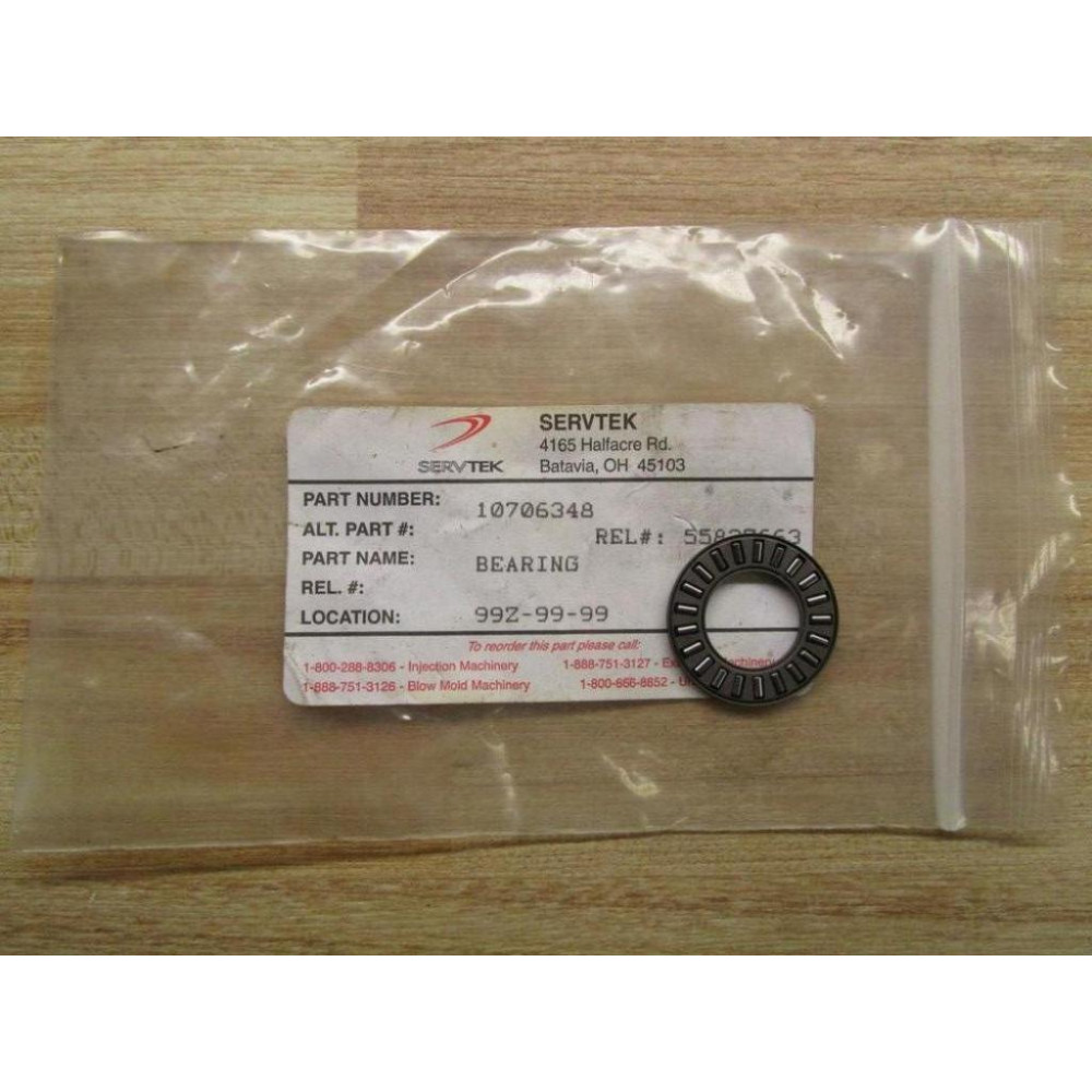 Servtek 10706348 Bearing