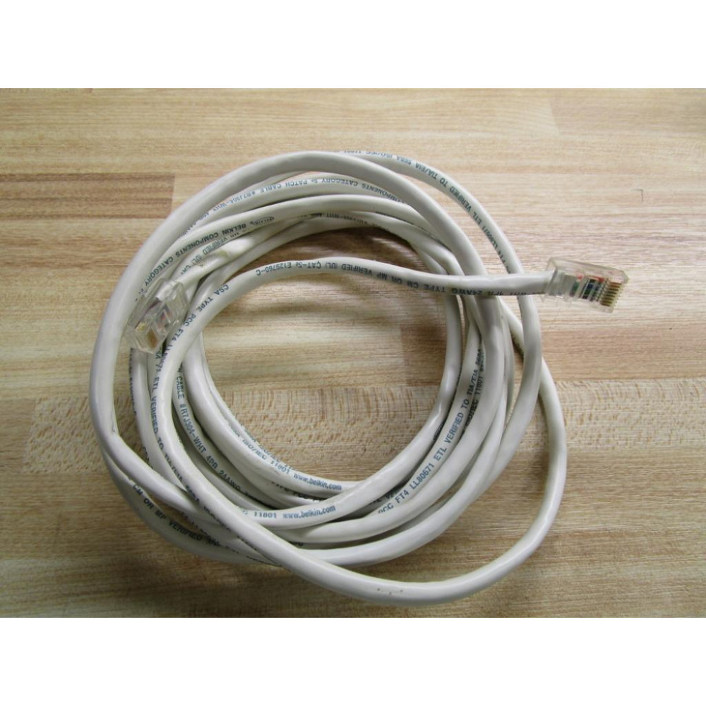 Belkin Components R7J304-WHT Patch Cable - New No Box