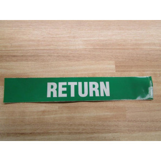 Panduit PMU63A Return Label (Pack of 8) - New No Box