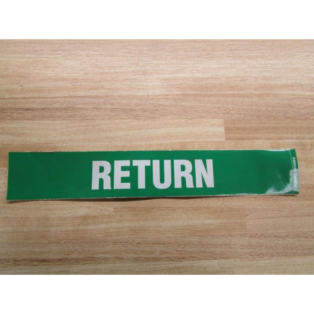 Panduit PMU63A Return Label (Pack of 8) - New No Box