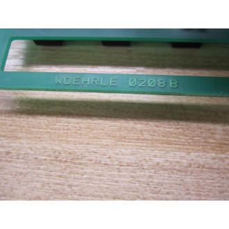Woehrle 0208B Circuit Board - New No Box
