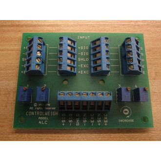 Control Weigh 4LC Summing Card - New No Box
