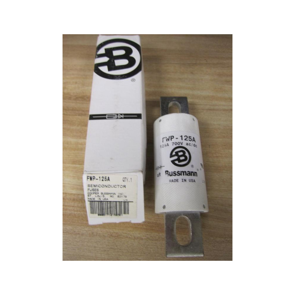 Bussmann FWP-125A Cooper Semiconductor Fuse FWP125A