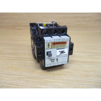 Siemens 3TB44 17-0A Contactor 3TB44170A , - Used