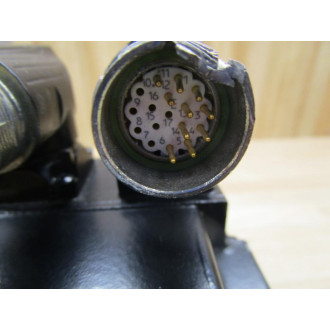 Allen Bradley MPL-B330F-M-X224 Servo Motor Electrical  Connection Damaged - Used