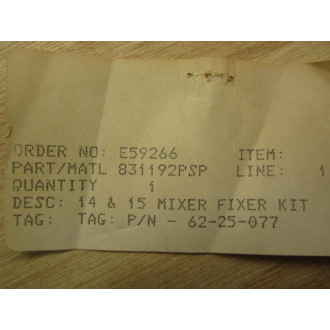 Lightnin 831192PSP Mixer Fixer Kit - New No Box