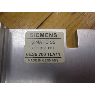 Siemens 6ES5-700-1LA11 Back Plane Subrack - Used