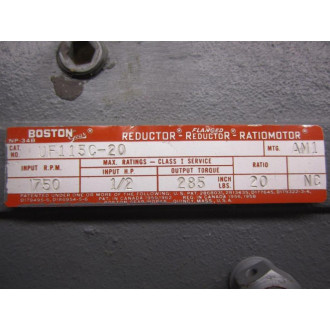 Boston Gear UF115C-20 Flanged Reductor - New No Box