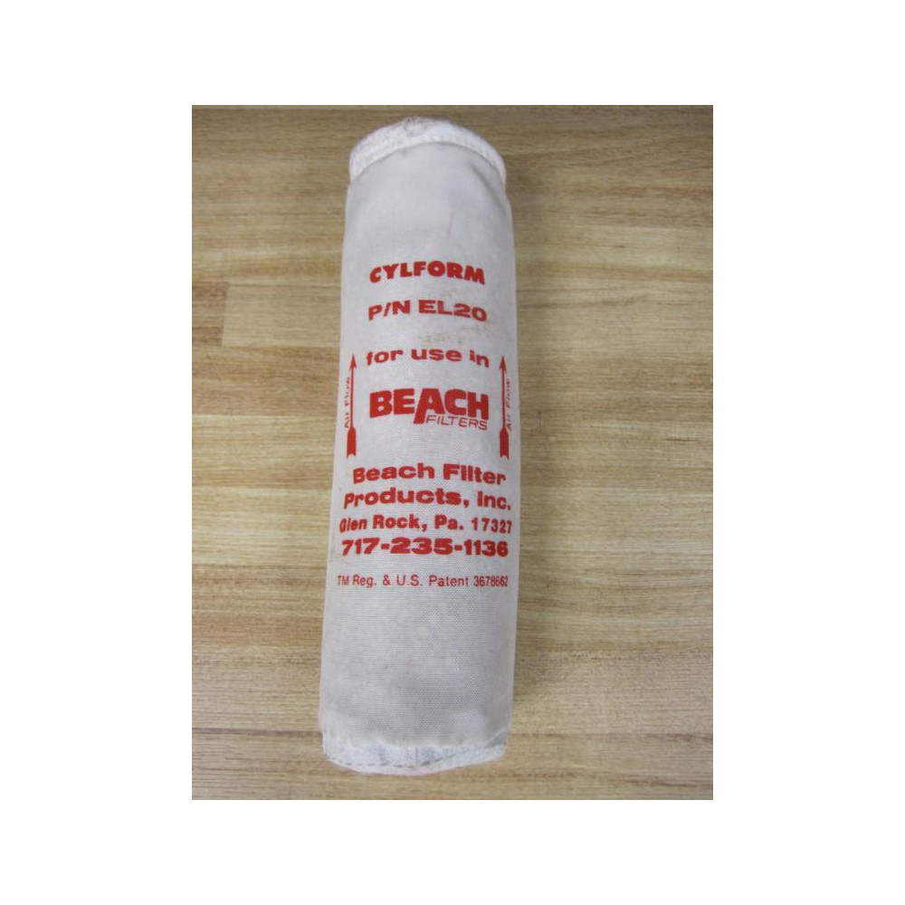 Beach Filter EL20 Cylform Filter - New No Box