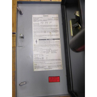 Siemens F351M Enclosed Switch - New No Box