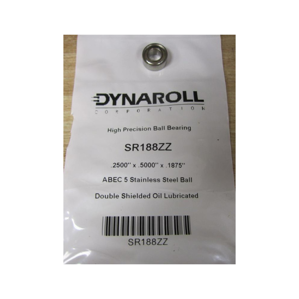 Dynarol SR188ZZ High Precision Ball Bearing