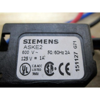 Siemens ASKE2 Contact Breaker - New No Box