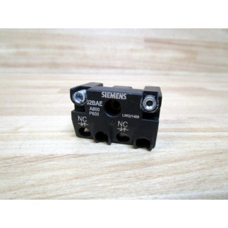 Siemens 52BAE Contact Block - New No Box