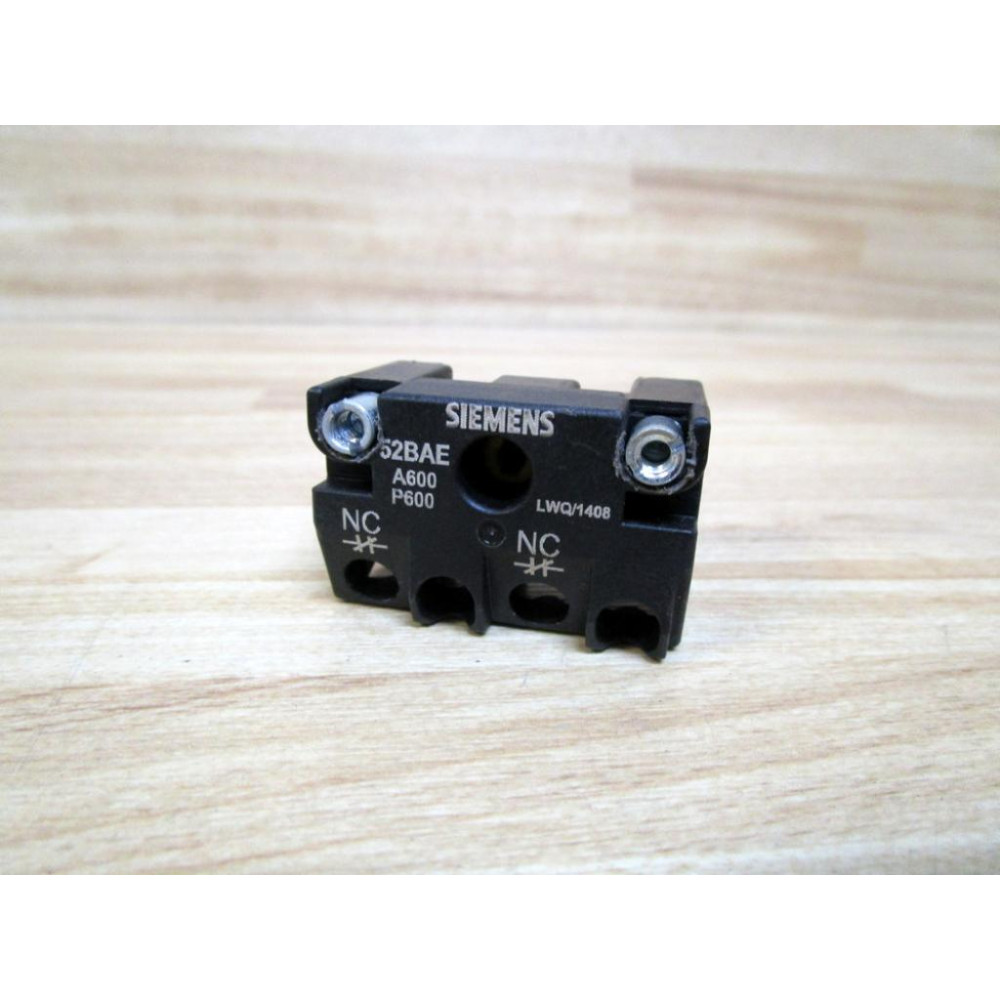 Siemens 52BAE Contact Block - New No Box