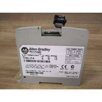 Allen Bradley 1762-IT4 4 CH Thermocouple Input Module 1762IT4 - New No Box