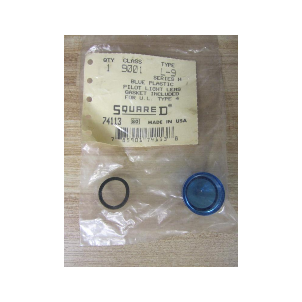 Square D 9001-L9 Pilot Light Lens 9001L9
