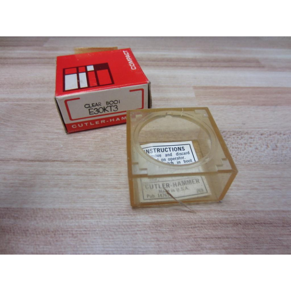 Cutler Hammer E30KT3 Eaton Boot